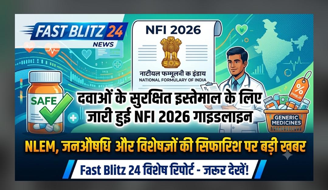 IPC ने जारी किया ‘नेशनल फॉर्मुलरी ऑफ इंडिया 2026’; दवाओं के सुरक्षित और सही इस्तेमाल के लिए नई गाइडलाइन लागू